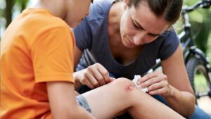 Wundspülung und Wundreinigung - Wunden Heilen