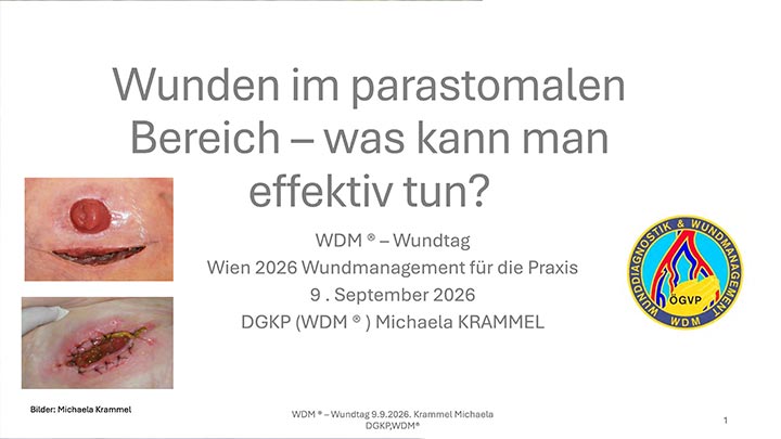 Krammel - Wunden im parastomalen Bereich was kann man effektiv tun - Wunden Heilen